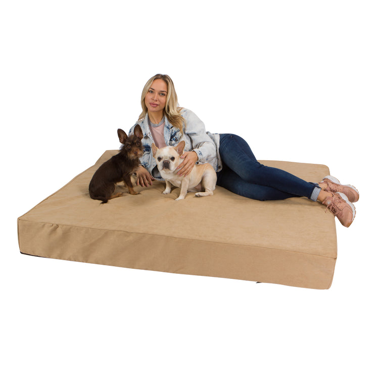 Lucky Dog Orthopedic 7" Memory Foam Dog Bed
