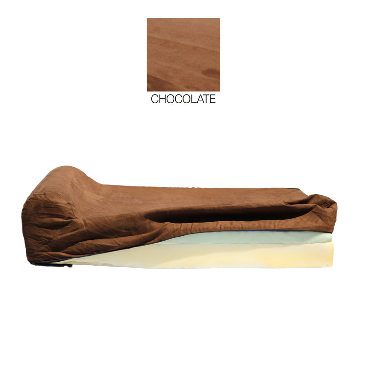 Dog Bed Cover for Lucky Dog with Bolster 7″ Large Dog